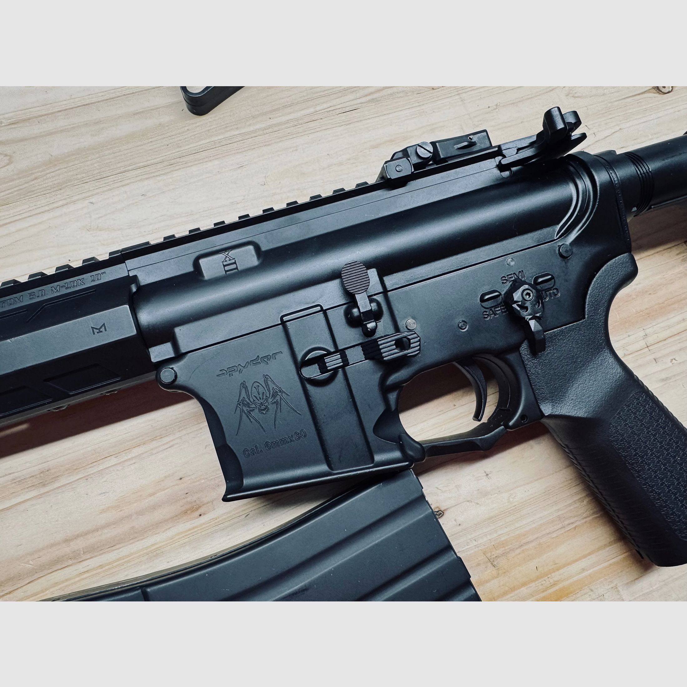 APS M4 X2 Xtreme Rifle Vollmetall GBox CO2BB 6mm BB schwarz