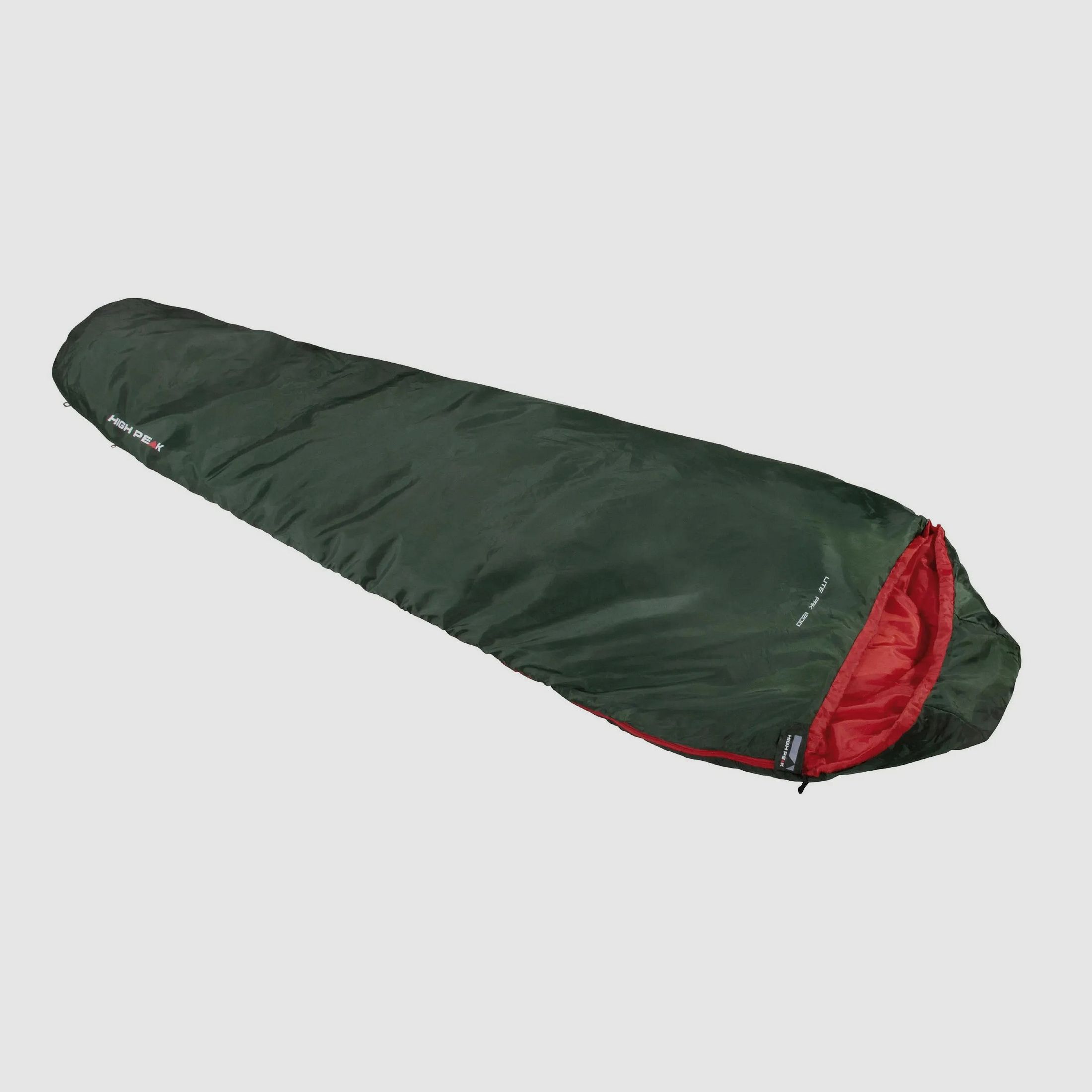 High Peak High Peak Schlafsack Lite Pak 1200 grün rot