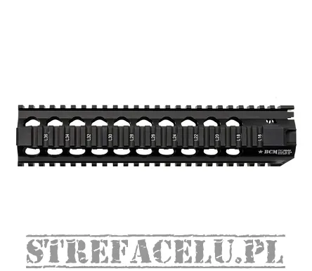 BCM Quad Rail Vorderschaft für AR15 - 10" - Farbe: Schwarz