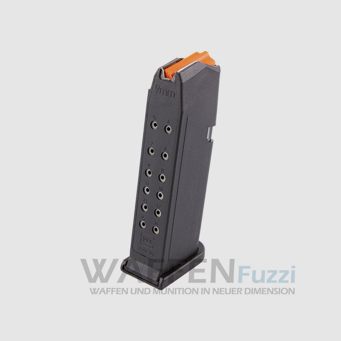 Ersatzmagazin Glock 19 Gen 5 Kaliber 9mm Luger 15 Schuss