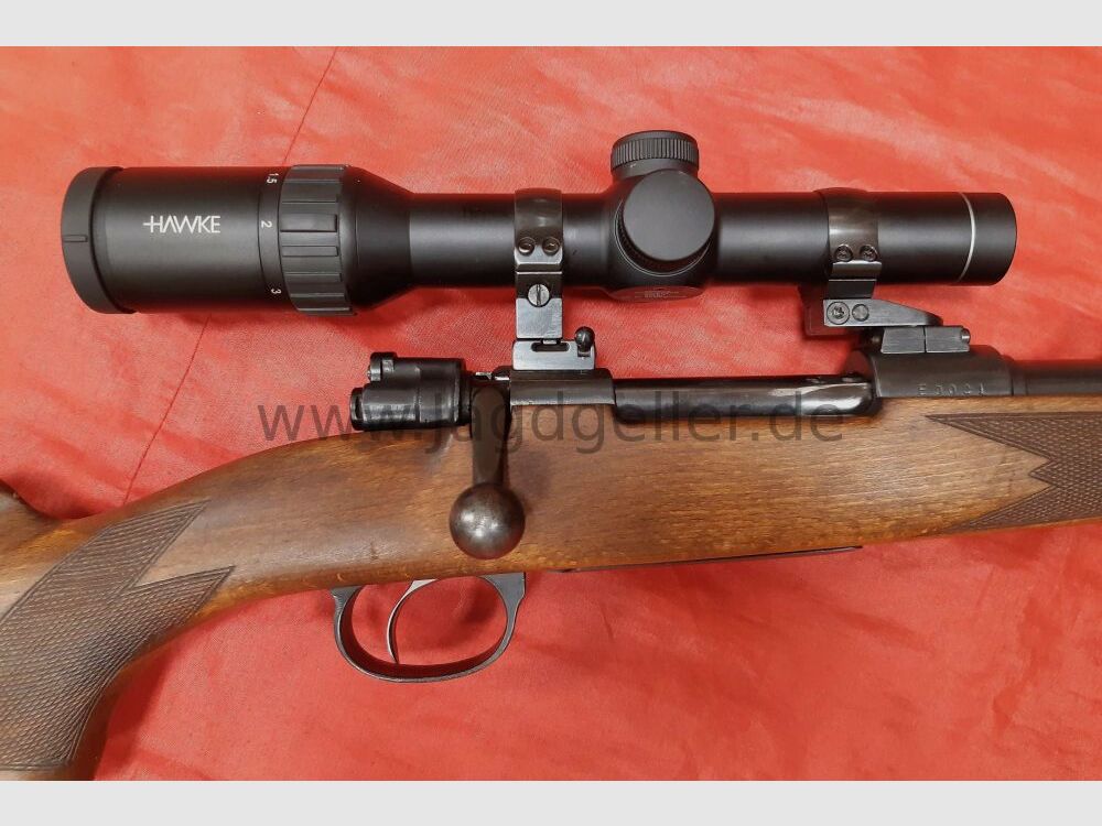 Drückjagdwaffe Mauser K 98 Preduzece 44 mit 1-4x24 Hawk LP 8x57JS