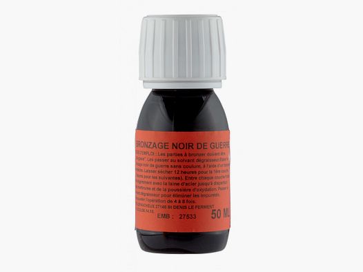 Bronzage noir de guerre Lefaucheux en 50 ml