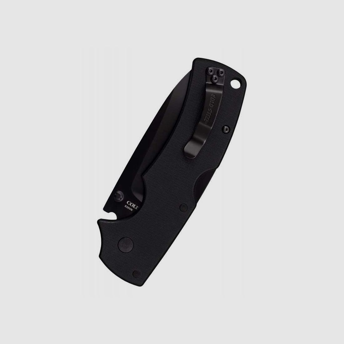 Cold Steel American Lawman Taschenmesser, S35VN, Schwarz