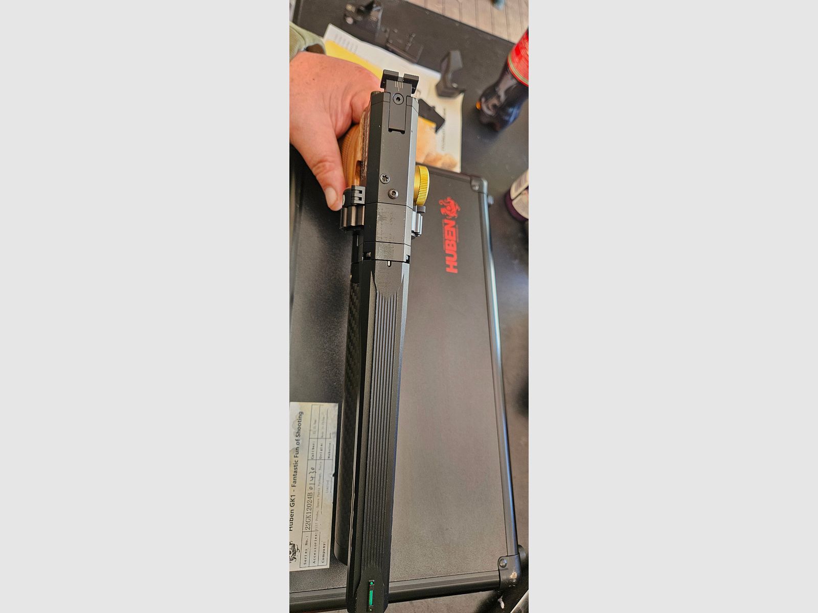 Huben Gk1 van GoGun met accessoires