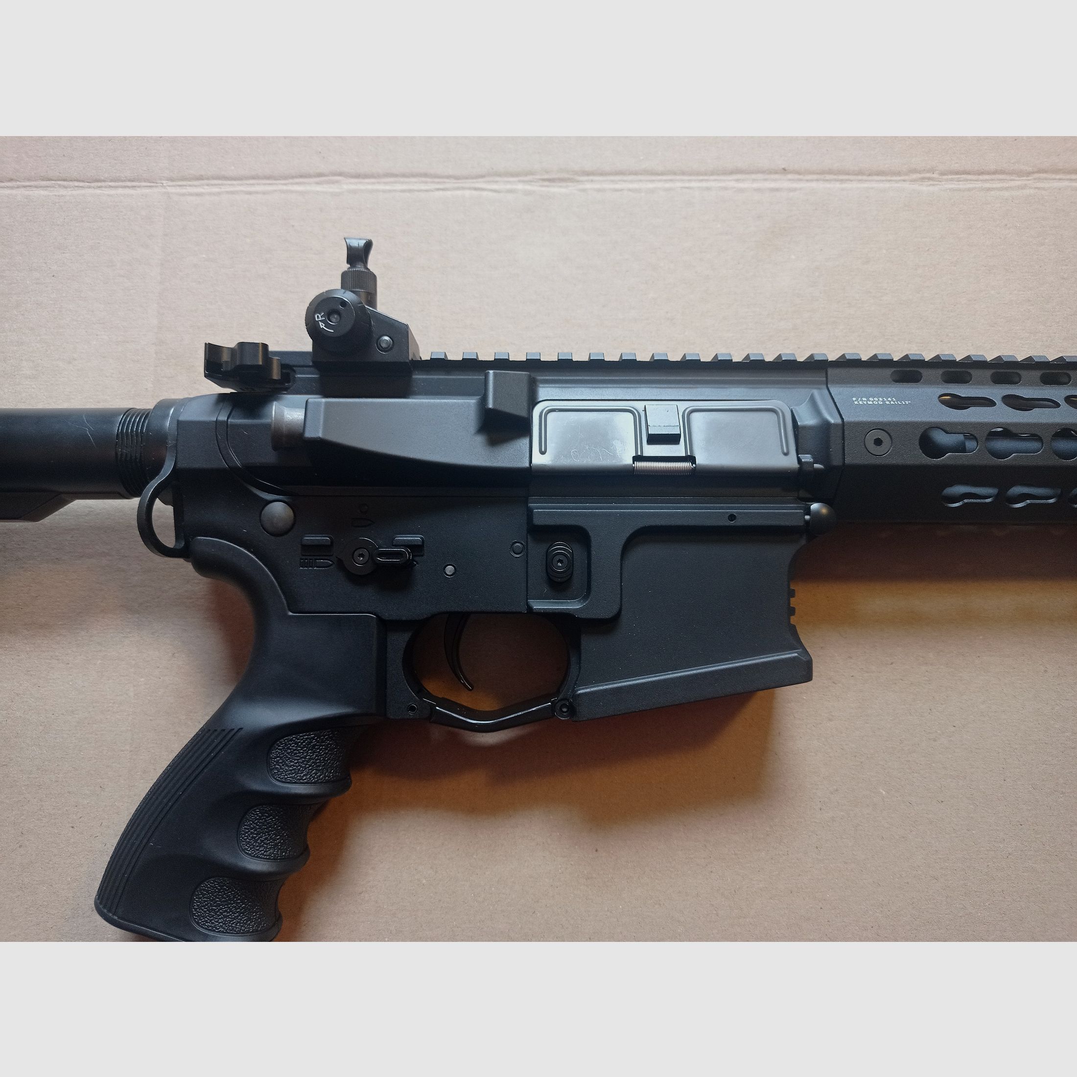 Airsoft AEG Gewehr G&G GC16 SR CQB 0,5J mit Zubehör