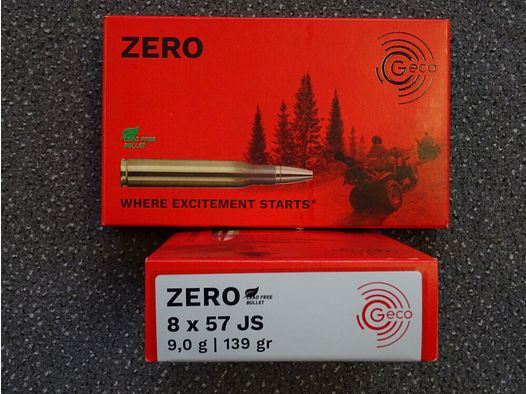 GECO	 8x57 IS ZERO 9,0g