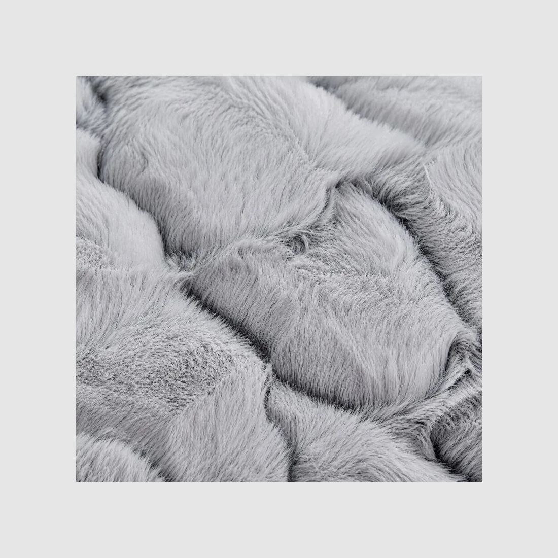 Sofa-Kissen aus Croco-Fell für Hunde - Schwarz und Weiß - Abnehmbar 63x48x15 cm, Bild 5 von 9