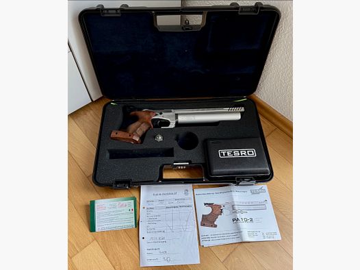 Air pistol Tesro PA 10-2 in top condition! 5 years young!
