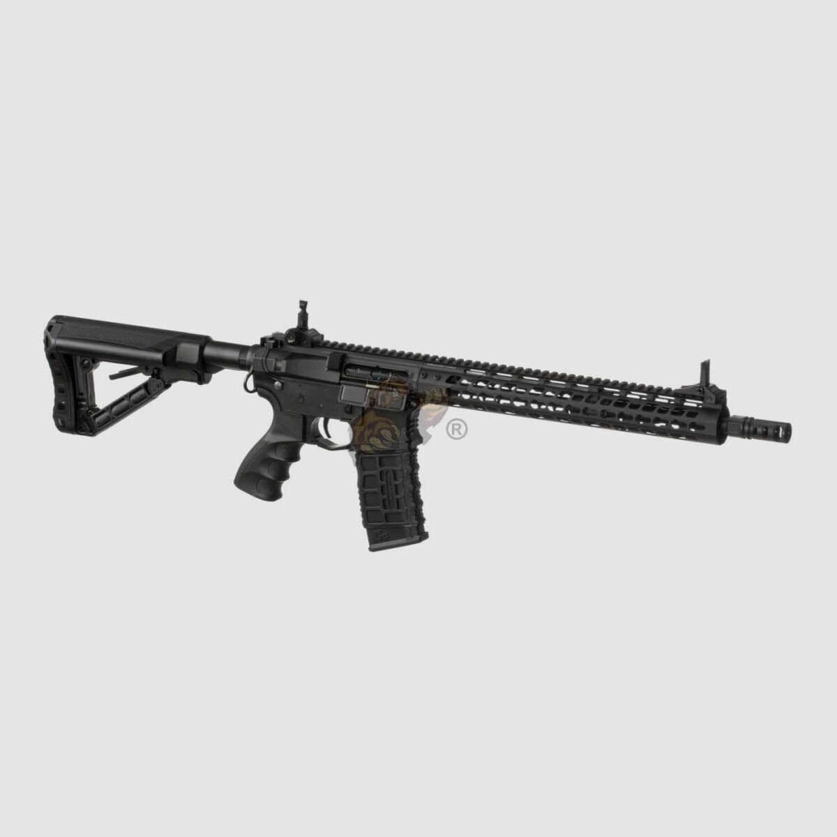 G&G CM16 Wild Hog 13,5" Airsoft mit ETU Einsteiger Set max 0,5