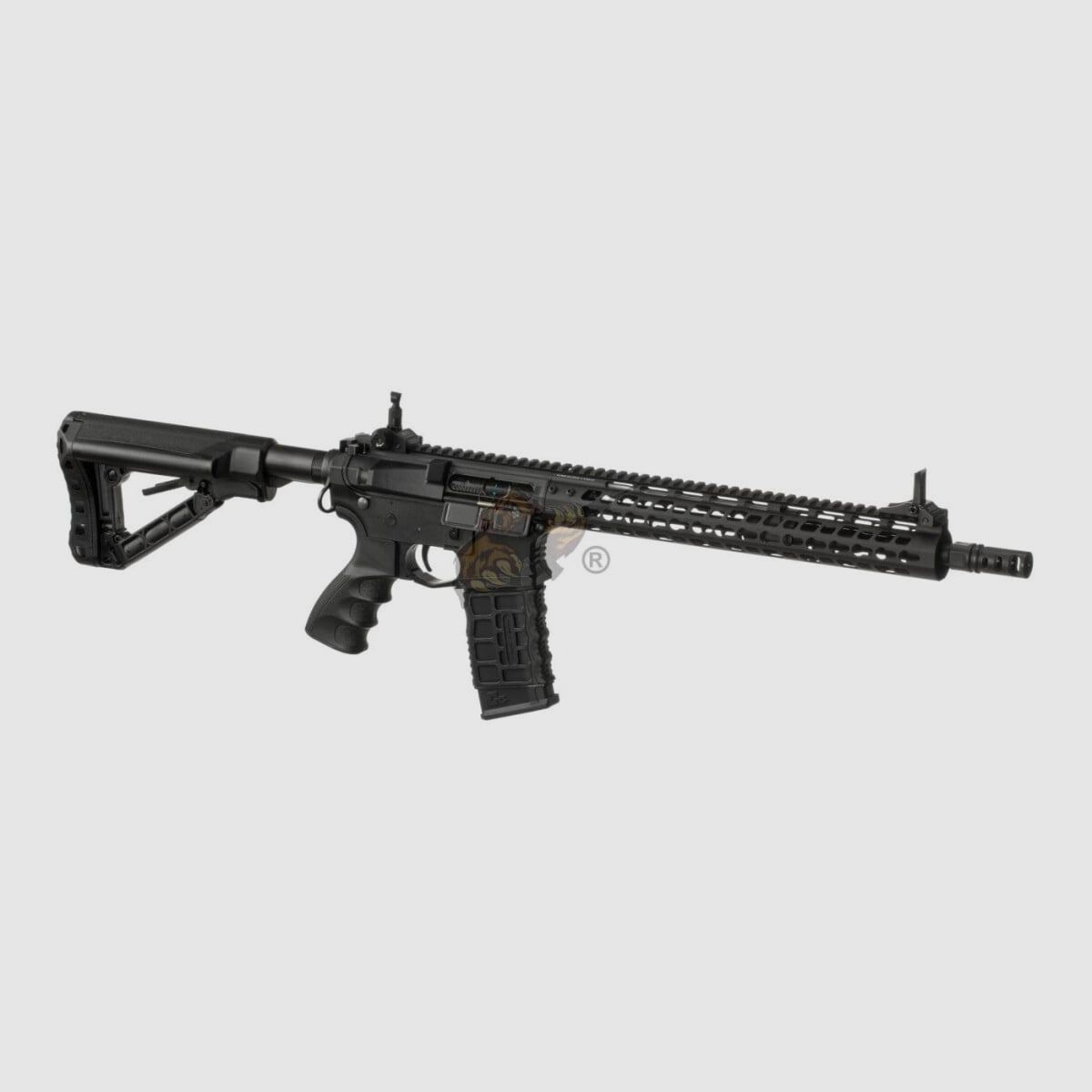 G&G CM16 Wild Hog 13,5" Airsoft mit ETU Einsteiger Set max 0,5