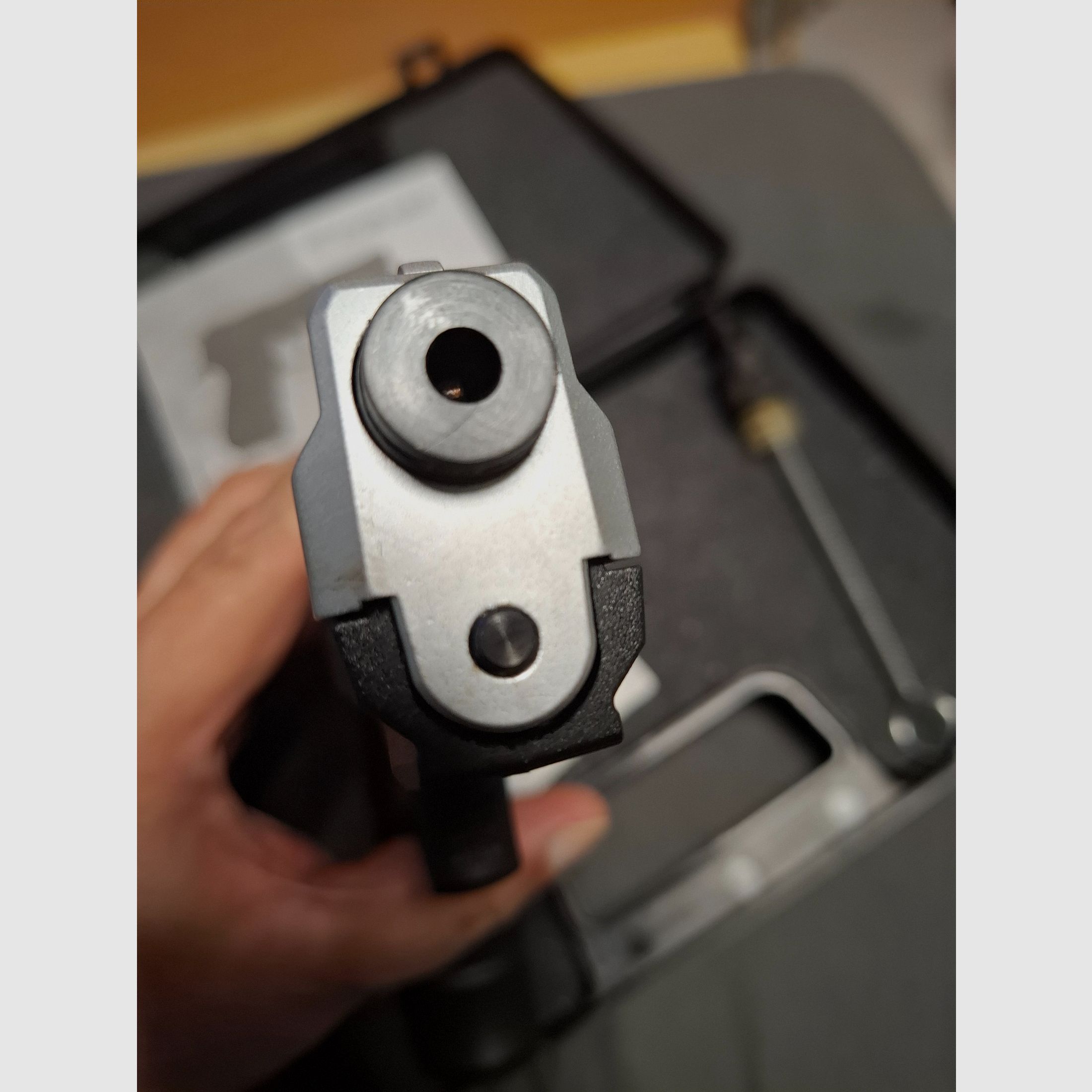Zoraki 2918 Matt Chrom  9mm P.A.K.   "NEUWERTIG", Bild 5 von 6