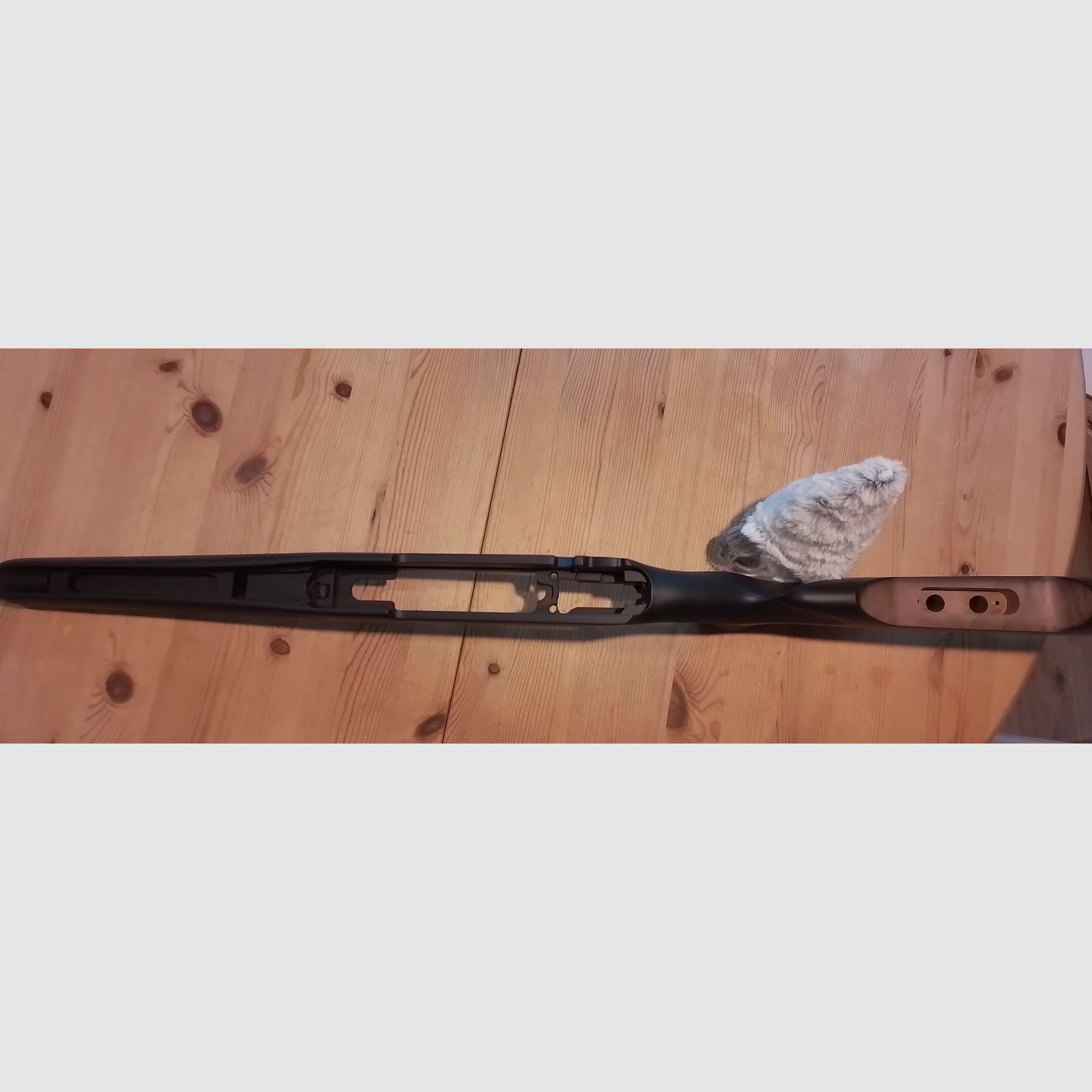 Anschütz zmiana kolby, pokryta czernią