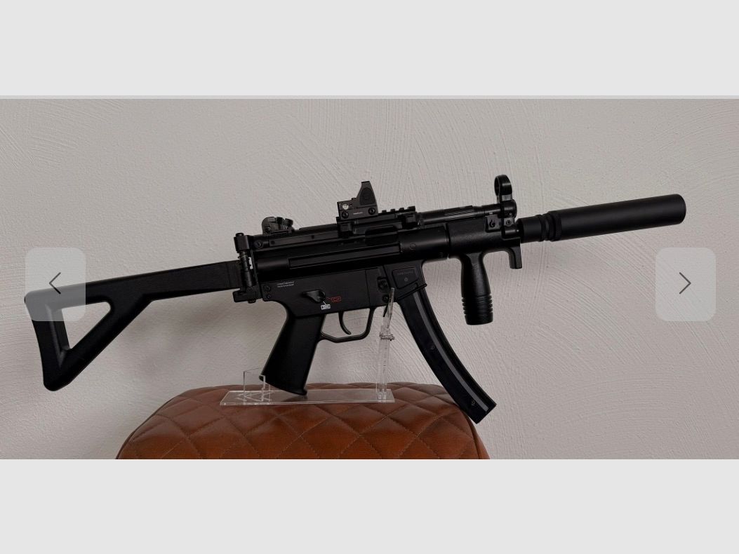 H&K MP5 K-PDW als 4,5 mm Co2 Blowback