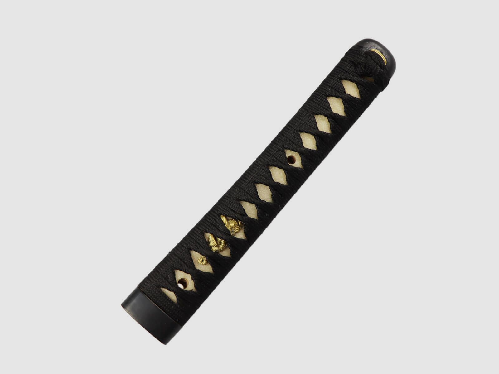 Tsuka Schwertgriff für Wakizashi einfache Fuchigashira