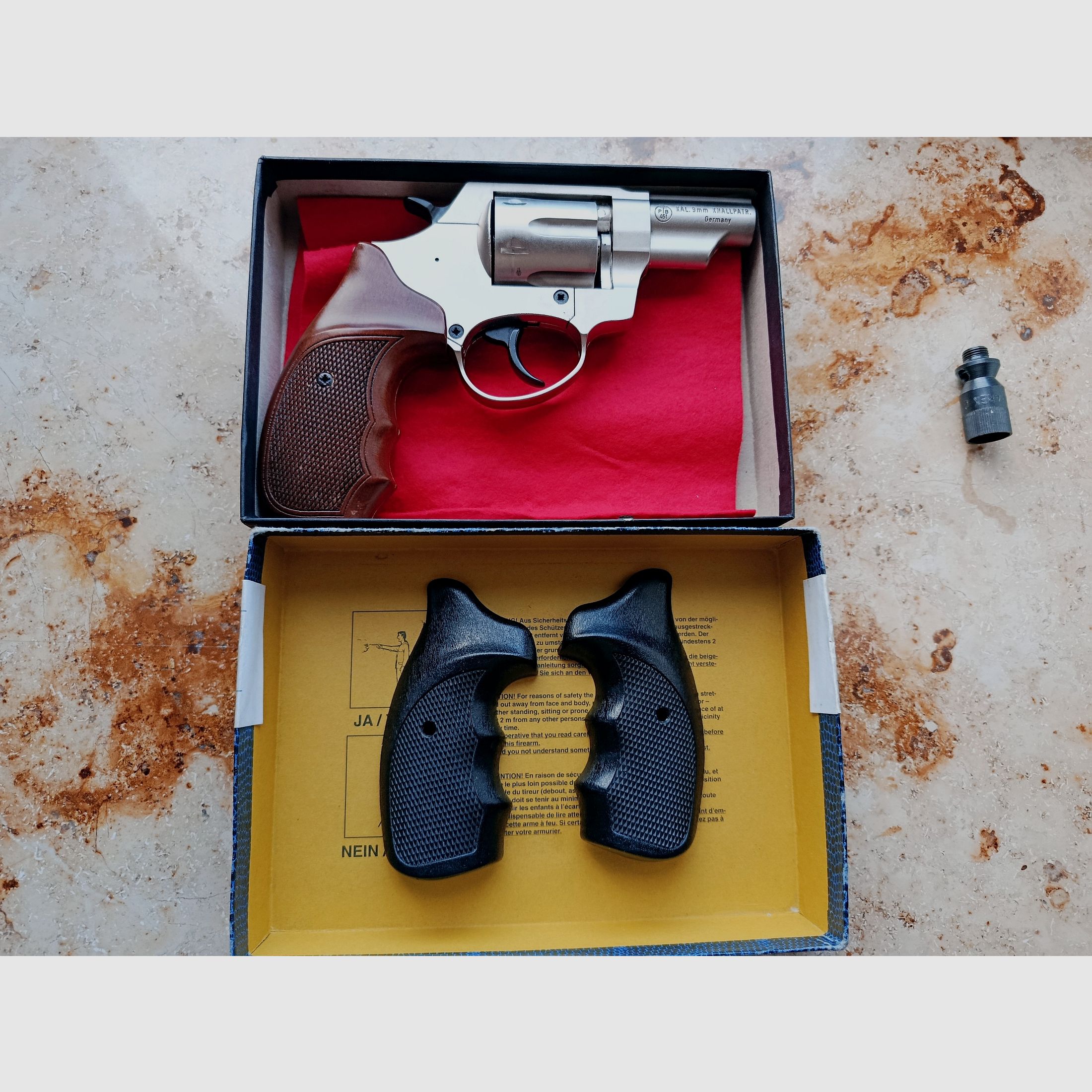 RÖHM RG 89 vernickelt PTB 451, Bild 1 von 7