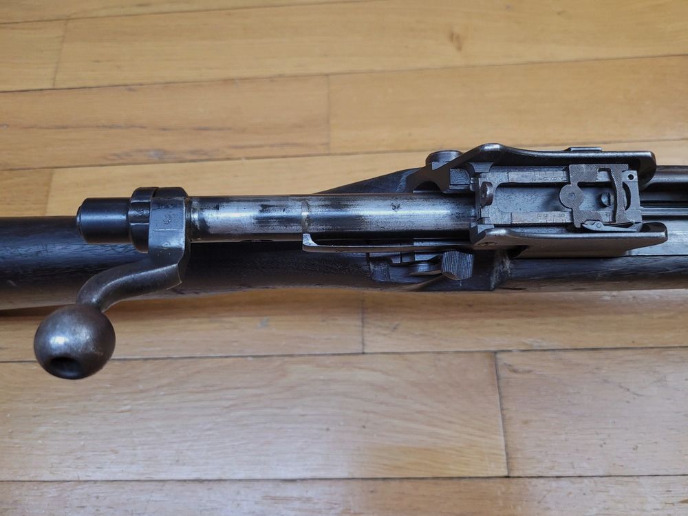 Beau fusil modèle US17 pour 14-18 – Fabrication Remington de 1918 – calibre d&rsquo;origine 30-06 Springfield – Sans modifications post 1914 – Excellent canon – Arme Top en TBE !, image 10 sur 30