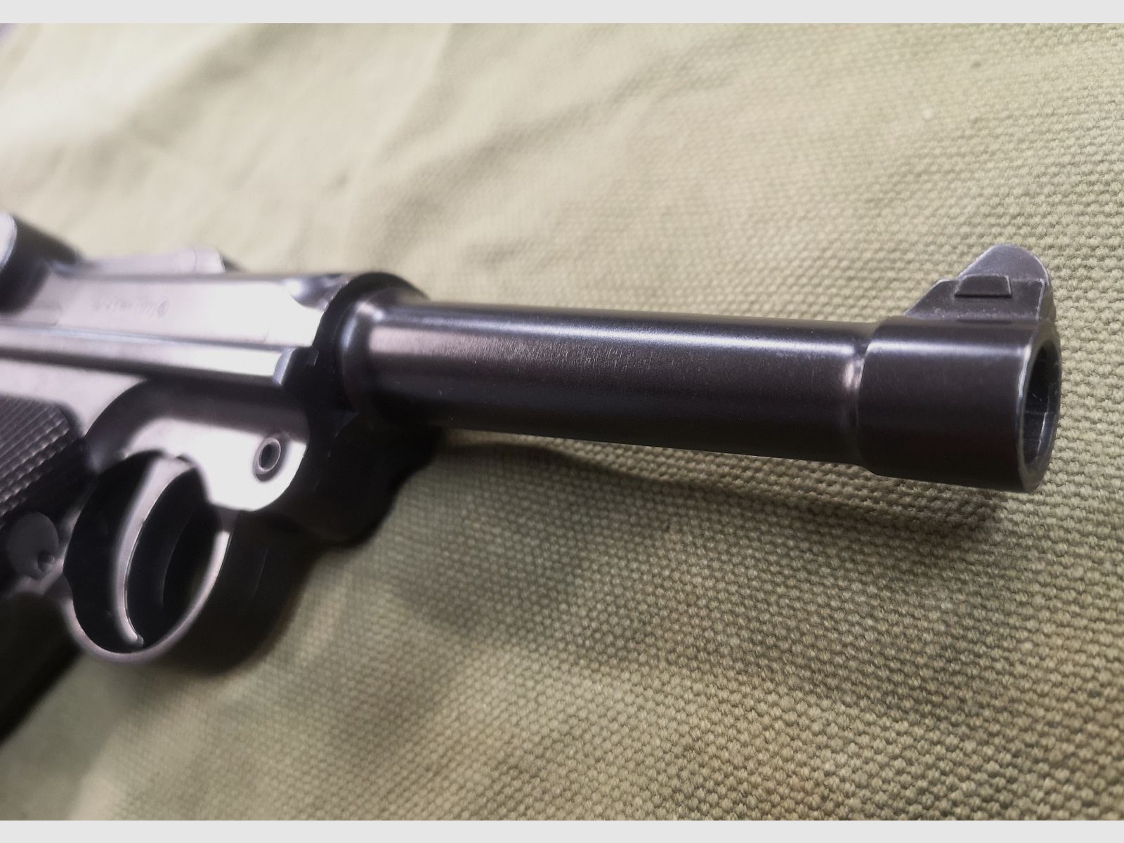 Luger 08 Air Gun Legends Ganzmetall