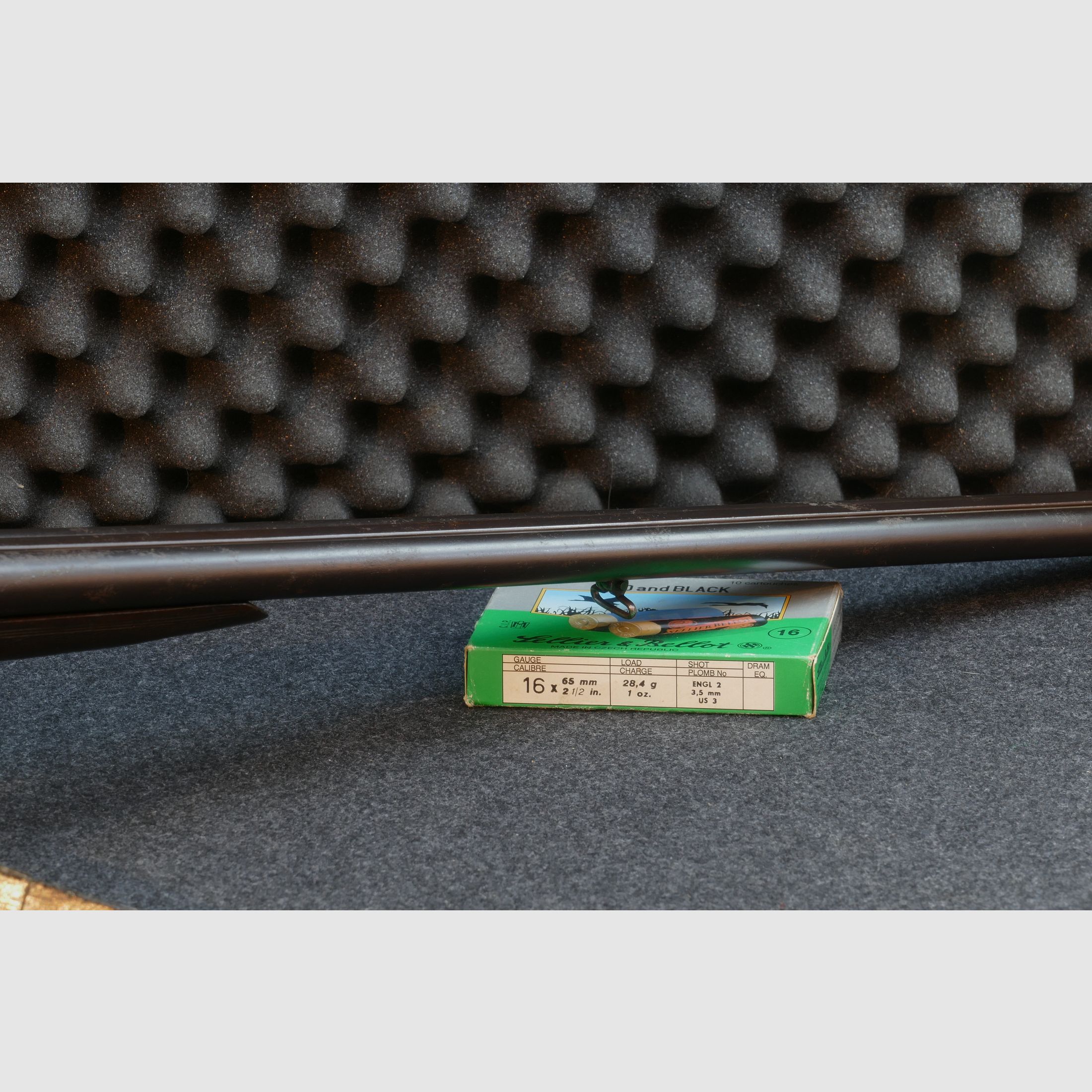 Fusil de chasse belge à double canon Clement Liège, calibre 16/65