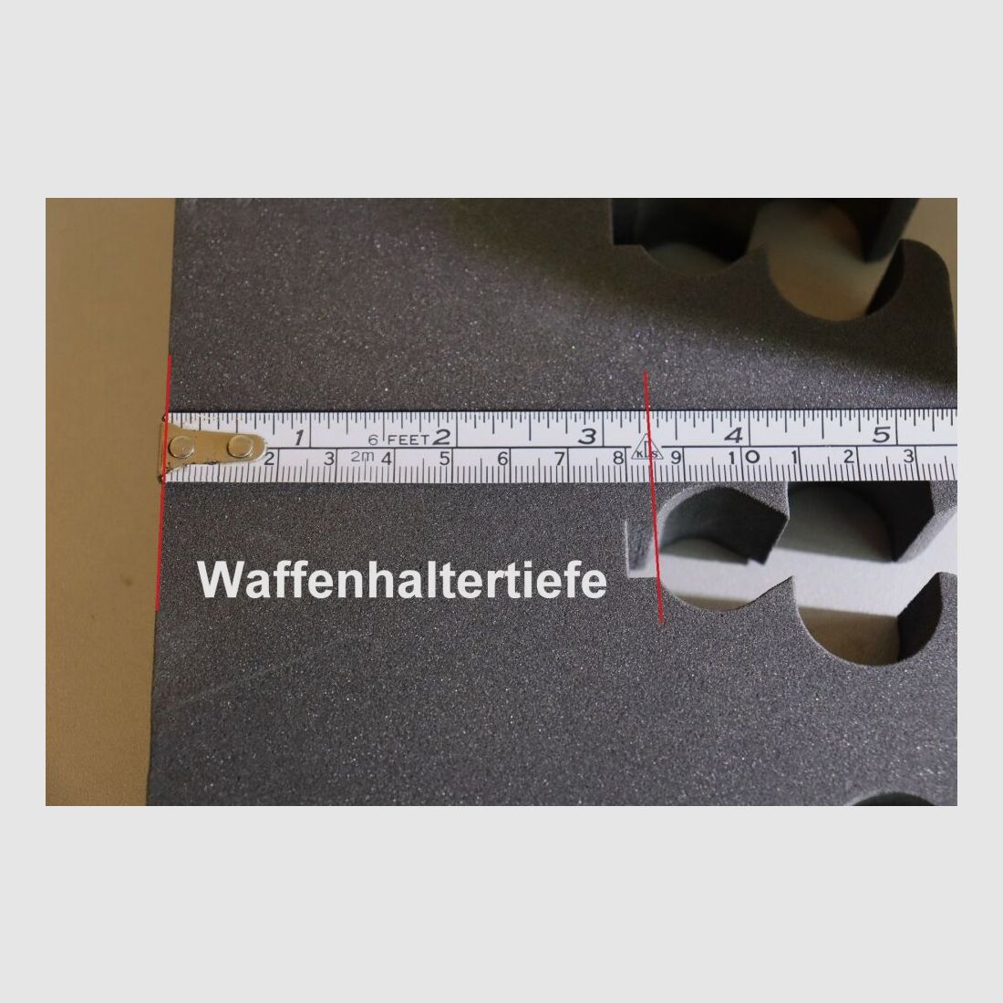 Armadio per armi uG Waffenschrank SHOOTER TRASGRESSORE 1300x390x330mm Classe 0 per 5LW