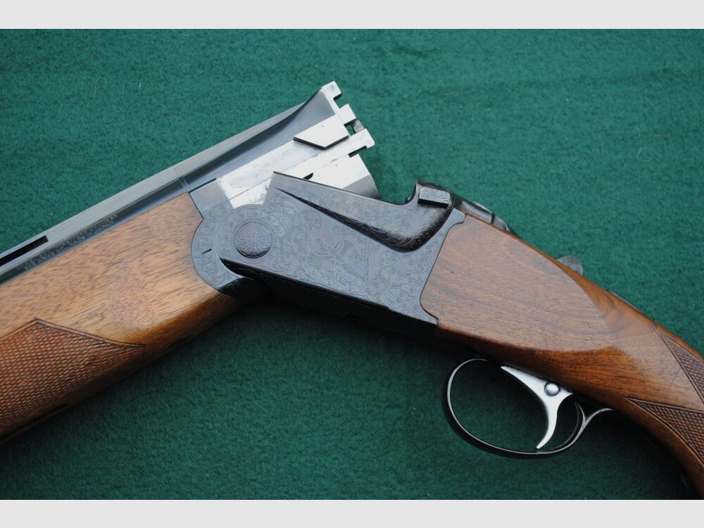 Bockdoppelflinte, SKB Arms Co, Japan, Modell 500, Einabzug