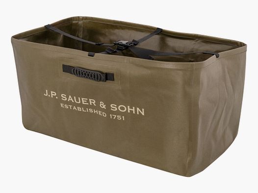 SAUER Wanne pieghevole | per auto | Trasporto selvatico | 100% impermeabile | Trasporto delle interiora al sito di esca | Caccia