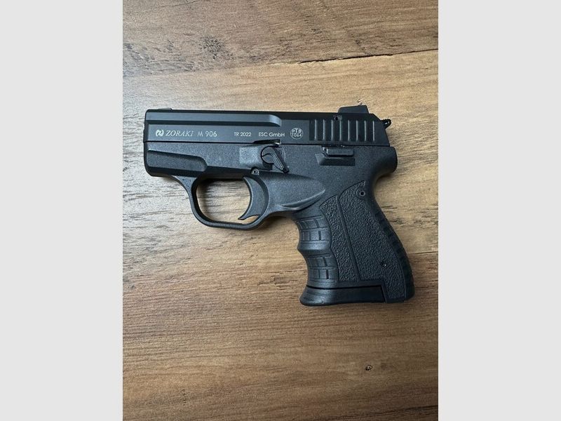 Zoraki 906 9mm P.A.K mit Holster und Koffer