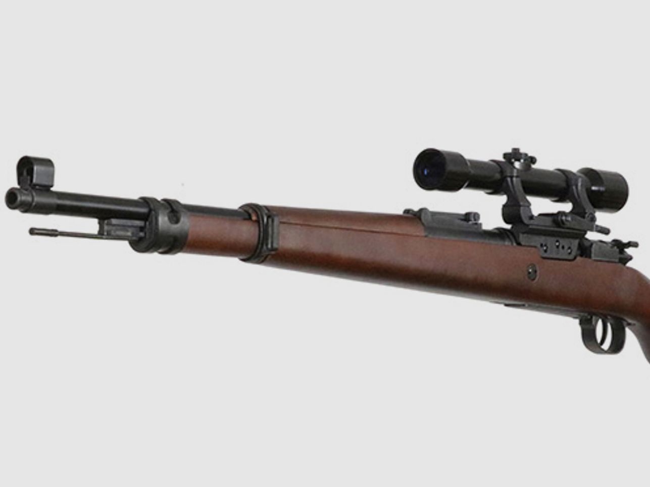  Lange K98 LSR  Seitenmontage USA Stahl brüniert