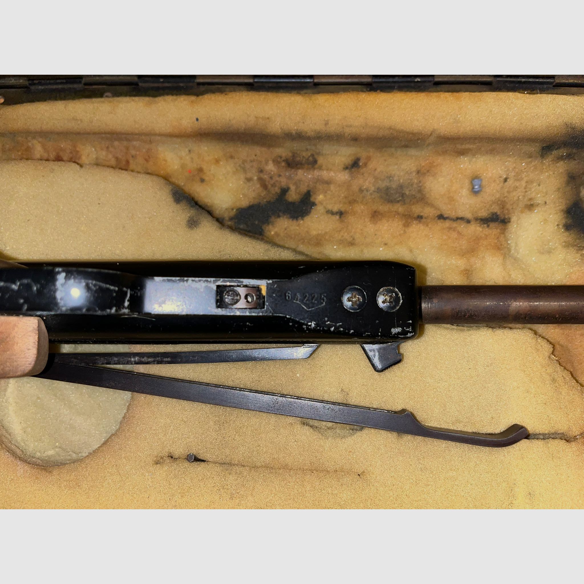 Feinwerkbau Mod. 65 4,5/.177, Federdruck / Seitenspanner