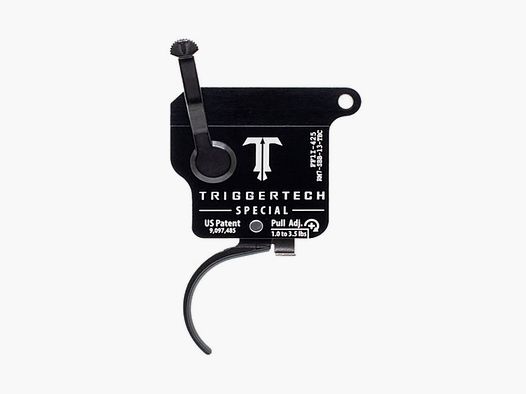 TriggerTech Rem Model 7 Special – Destro – Curvo Tradizionale (PVD Nero)