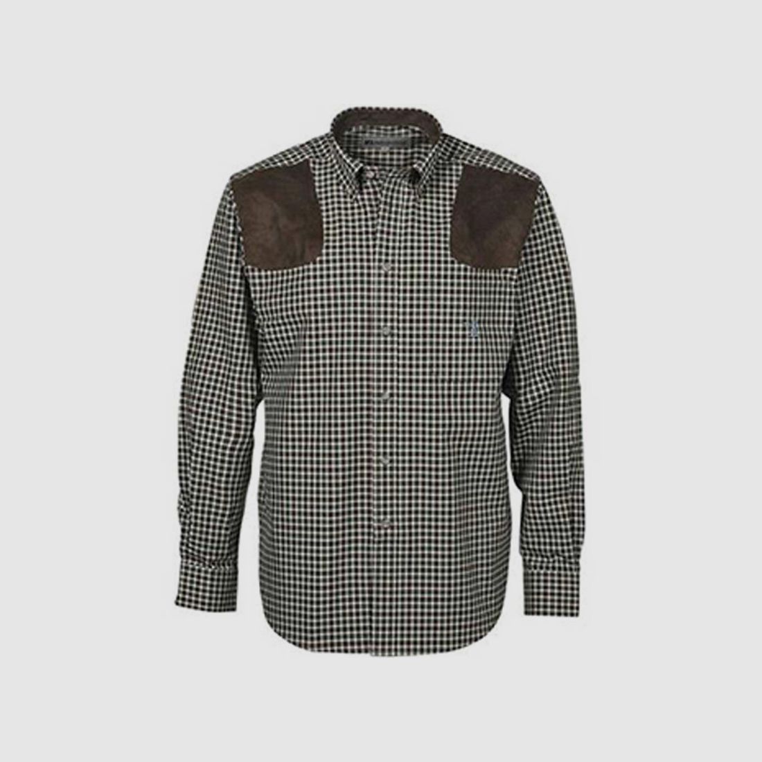 Chemise Percussion® Sologne vert/marron - Confort chasse, image 1 sur 8