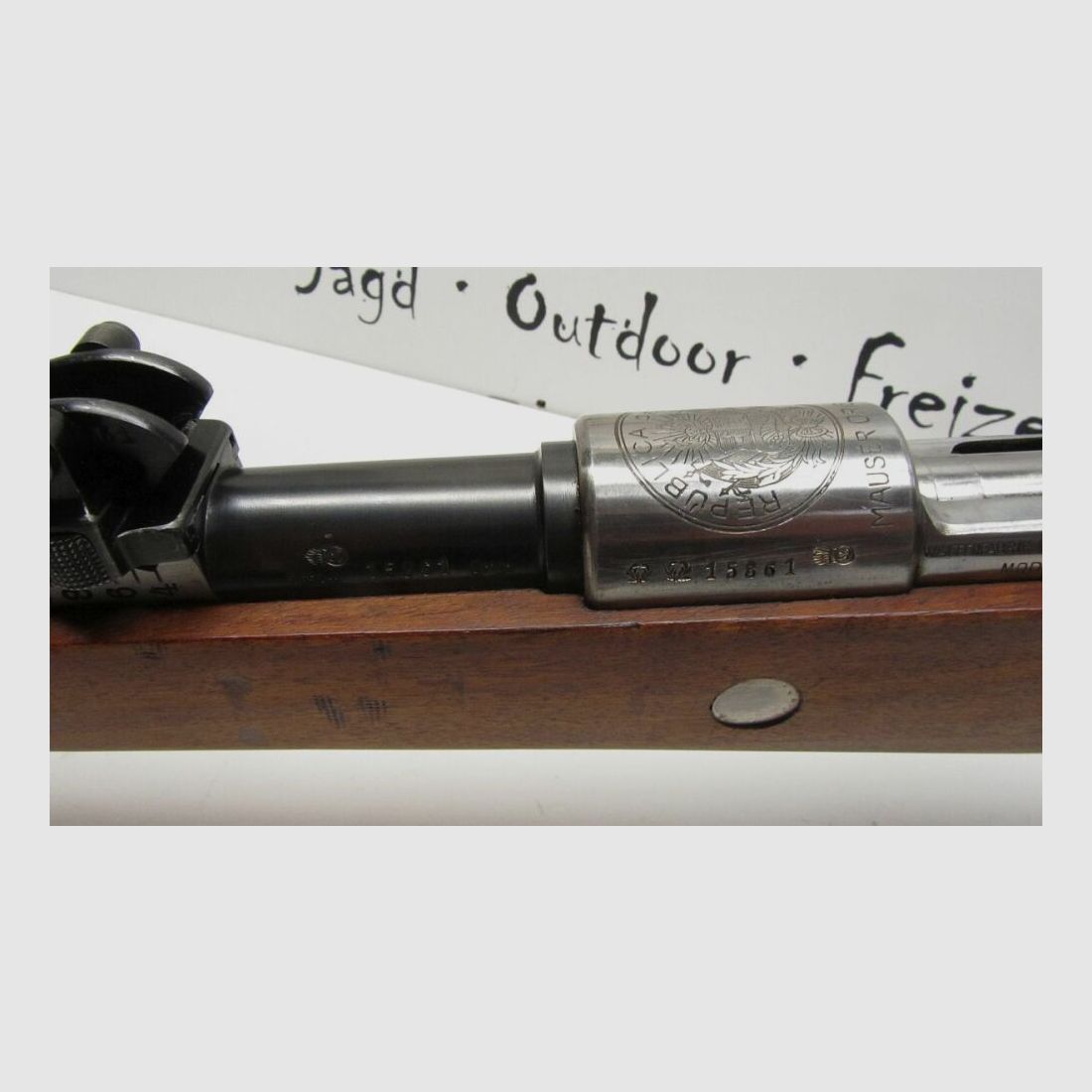 Repetierbüchse Mauser Oberndorf Mod. 1909 PERU 7,65x53ARG, sehr guter Zusta 7,65x53Arg