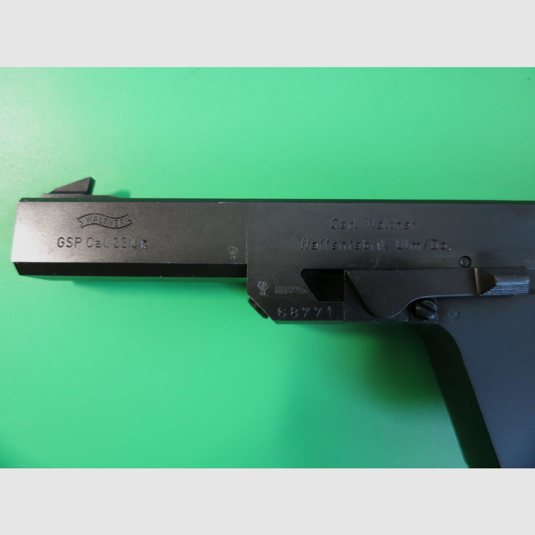 Sport-Pistole Walther GSP Kaliber .22lr, Sport-Griff, weltweit beliebteste Sportpistole, super Zustand-wie neu!    #1