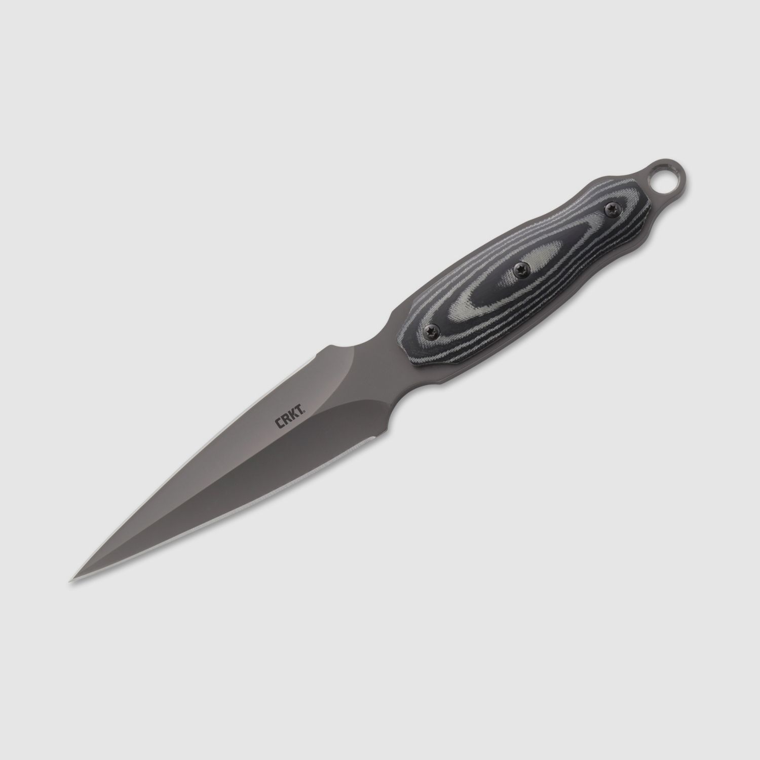 CRKT Shrill Stiefel-Dolch mit hochwertiger Lederscheide