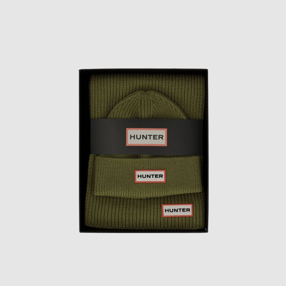 Hunter Boots Unisex Set Mütze/Schal Jura