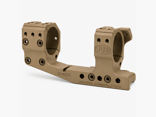 Spuhr Ø34 H38mm FDE Cantilever Blockmontage