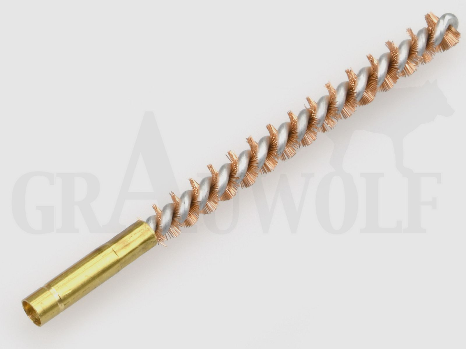 Bronzebürste für Kaliber .17 Innengewinde 1/8"