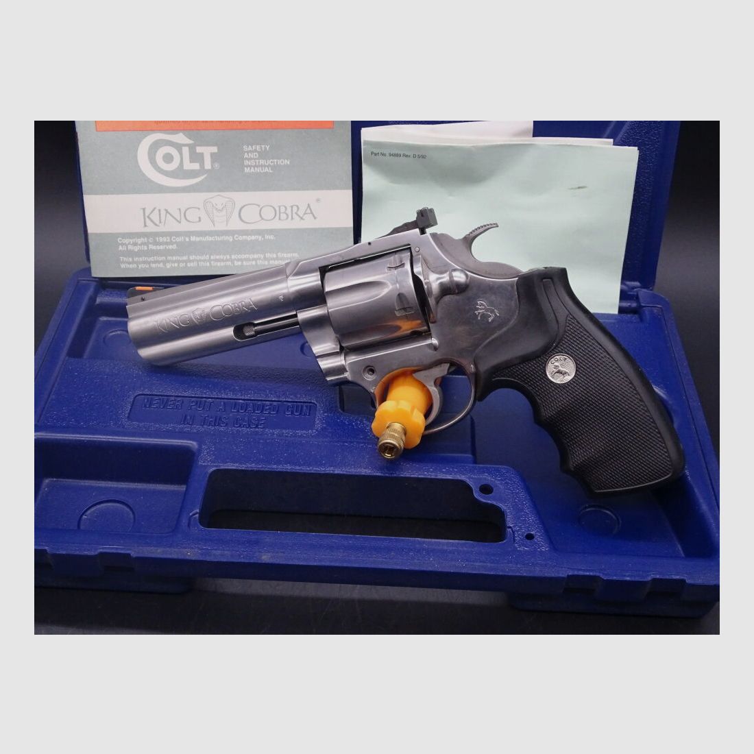 Colt King Cobra 4" caliber .357 Mag King Cobra