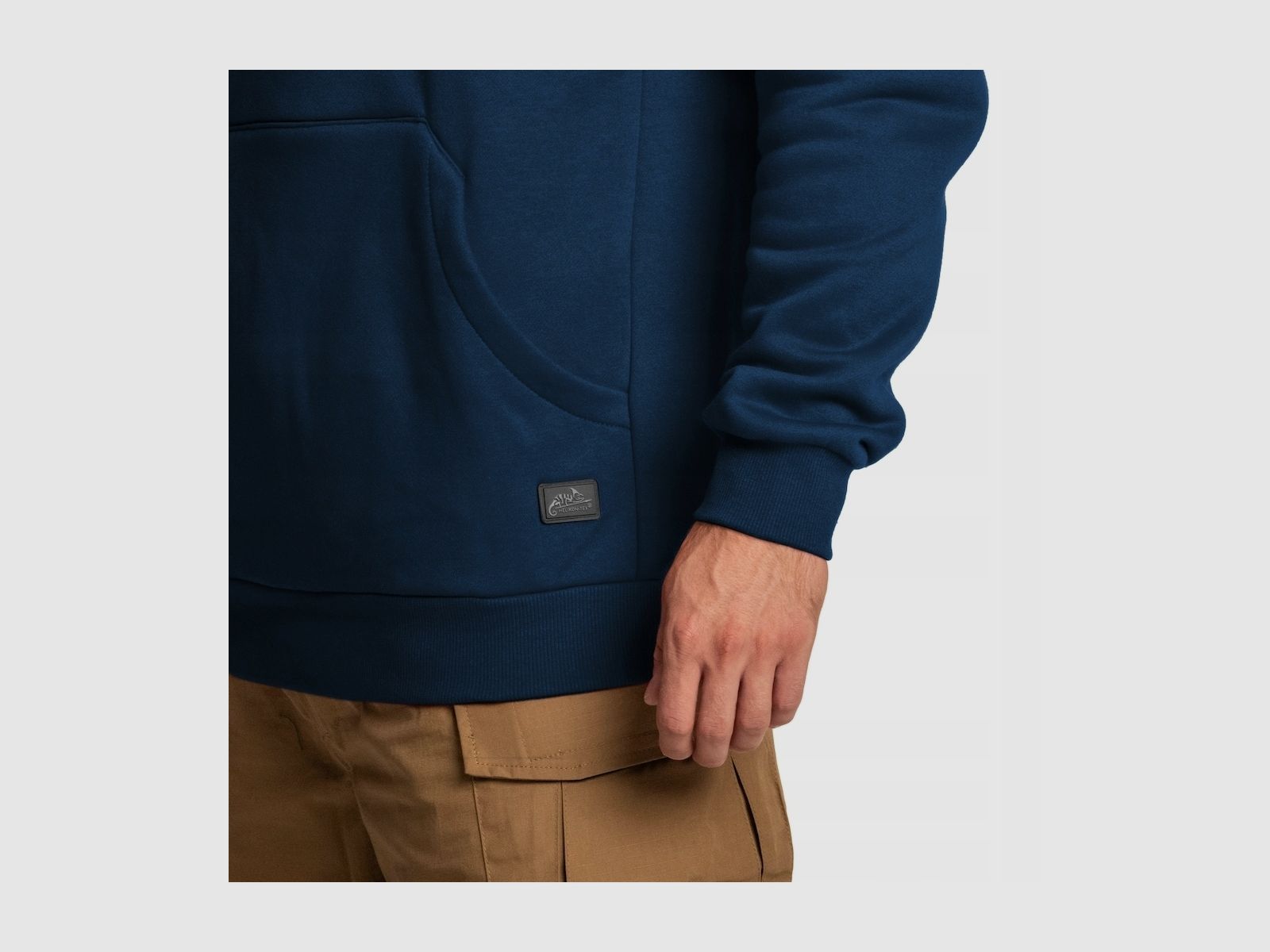 Helikon-Tex felpa con cappuccio Kangurek Urban Tactical Hoodie Lite Blue L, immagine 3 di 9
