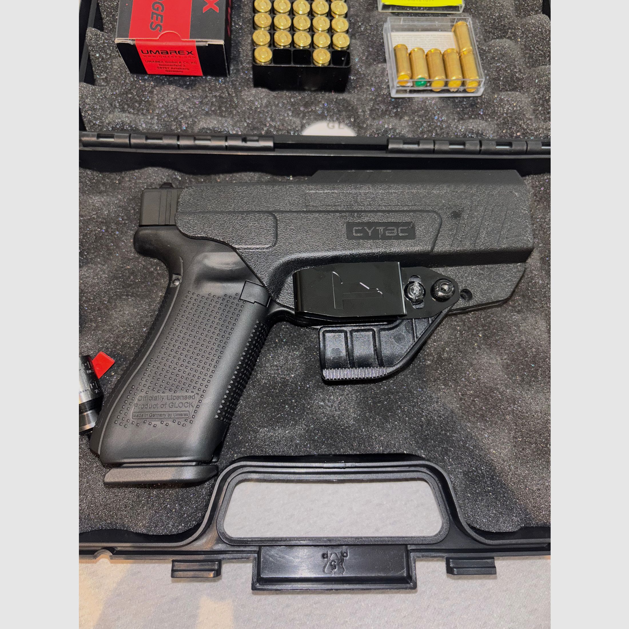 Glock 17 Gen 5 PAK + Munition und Zubehör