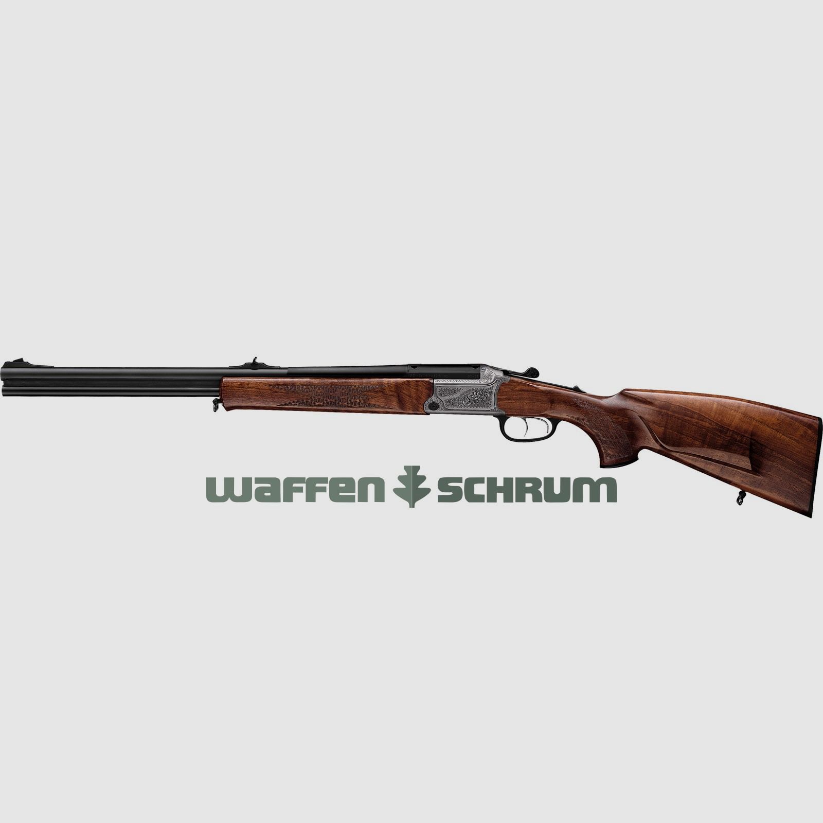 Blaser BS95 Luxus SHK:4 Grawerunek: lewo-Czerwony dzik & prawo-Czarny dzik