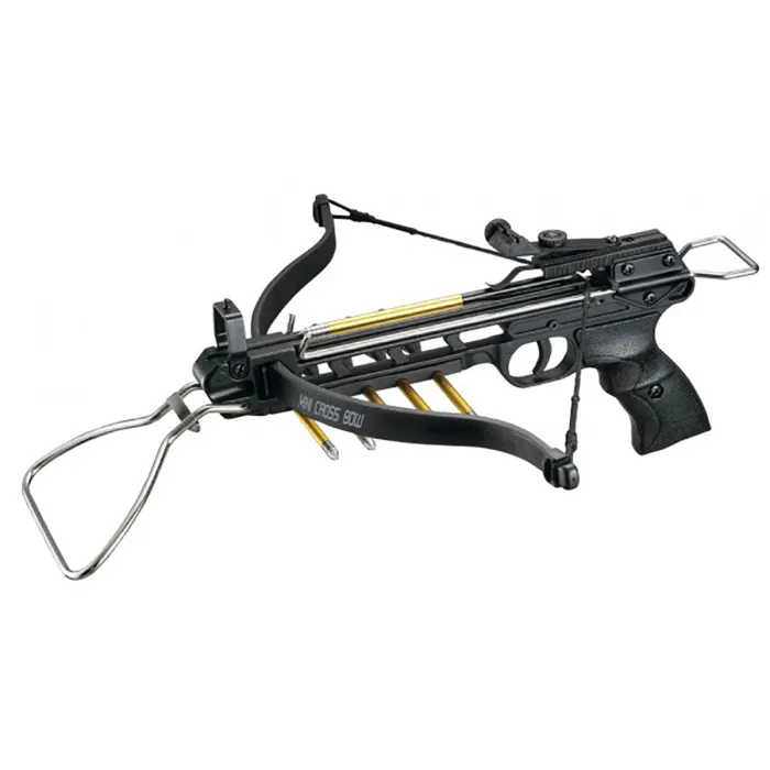Pistolenarmbrust "VIPER", 80 lbs / 35kg mit Aluminium-Körper u. Fußschlaufe, Bild 1 von 2