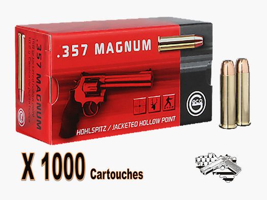 GECO Kal. .357 Magnum JHP 158 grs pro 1000