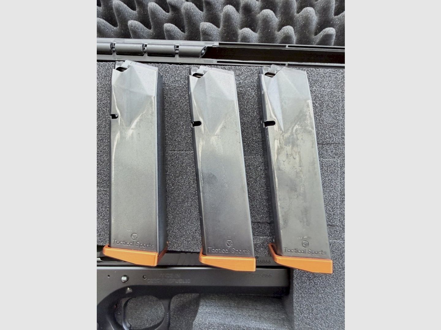 CZ 75 Tactical Sport Orange, 9mm Para
