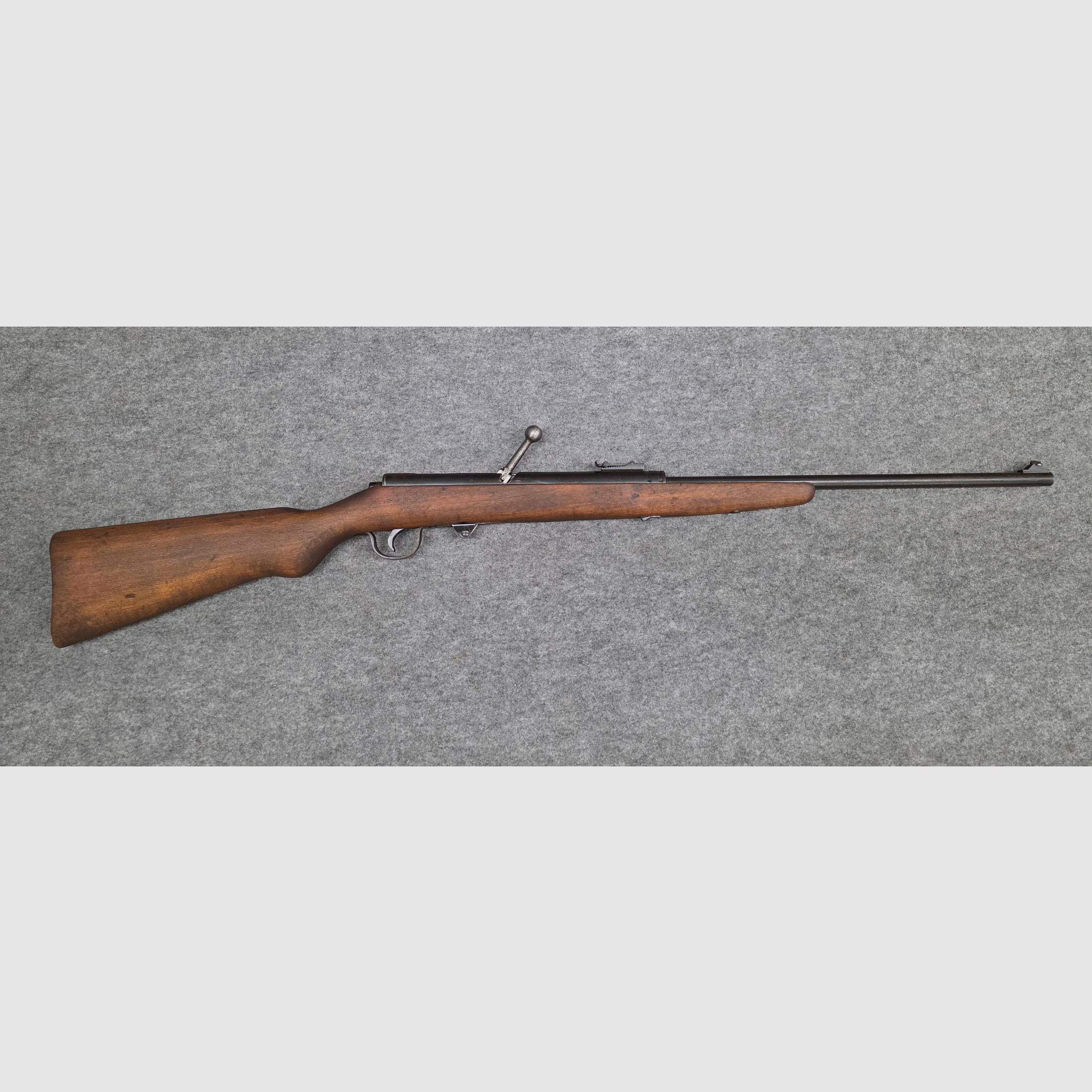 25er Systeem Haenel Mod. 49a met donkere houten kolf doorlader geen 310