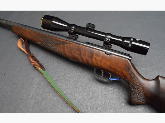 Krico/Kitzmann Kaliber 22lr, Schalldämpfergewehr, ZF 6x40,sehr gut