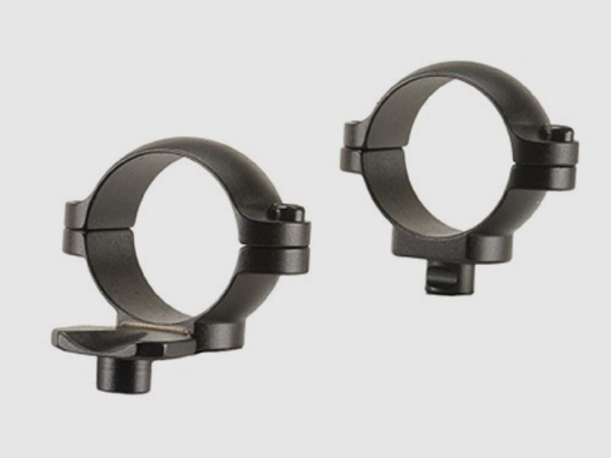 Leupold QR anelli 25,4 mm estesi bassi angolati neri opachi