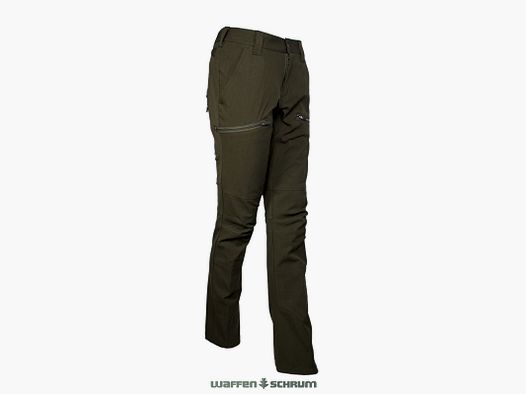 Hubertus Jagdhose Stretch Emma  Oliv/Braun