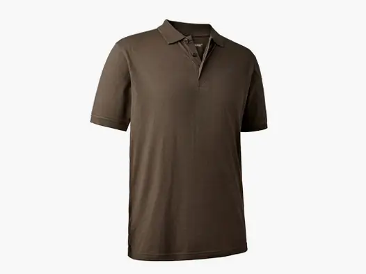 Deerhunter Christian Poloshirt, braunes Blatt