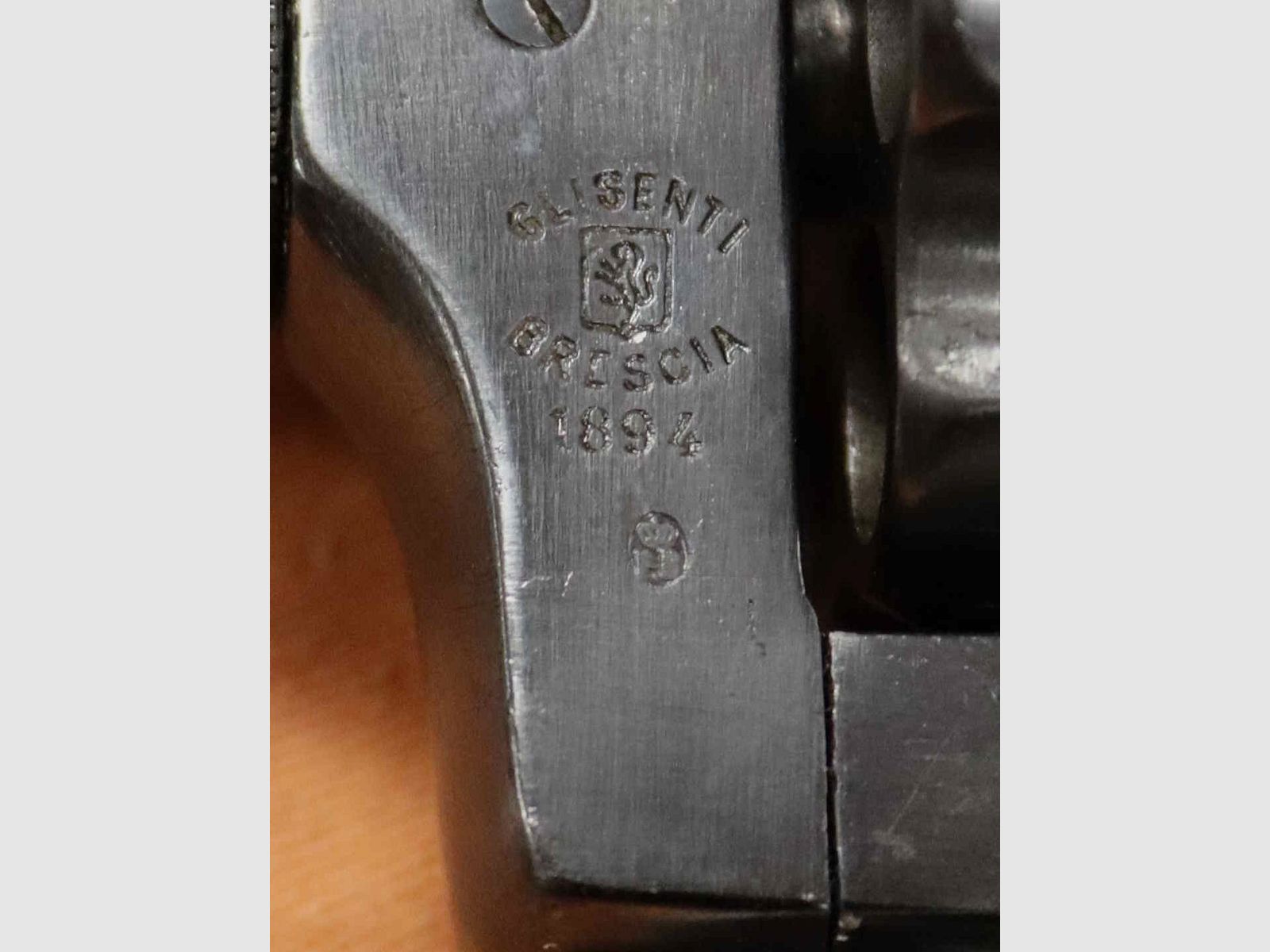 Glisenti Revolver Model 1889 Caliber 10.40, image 8 of 8
