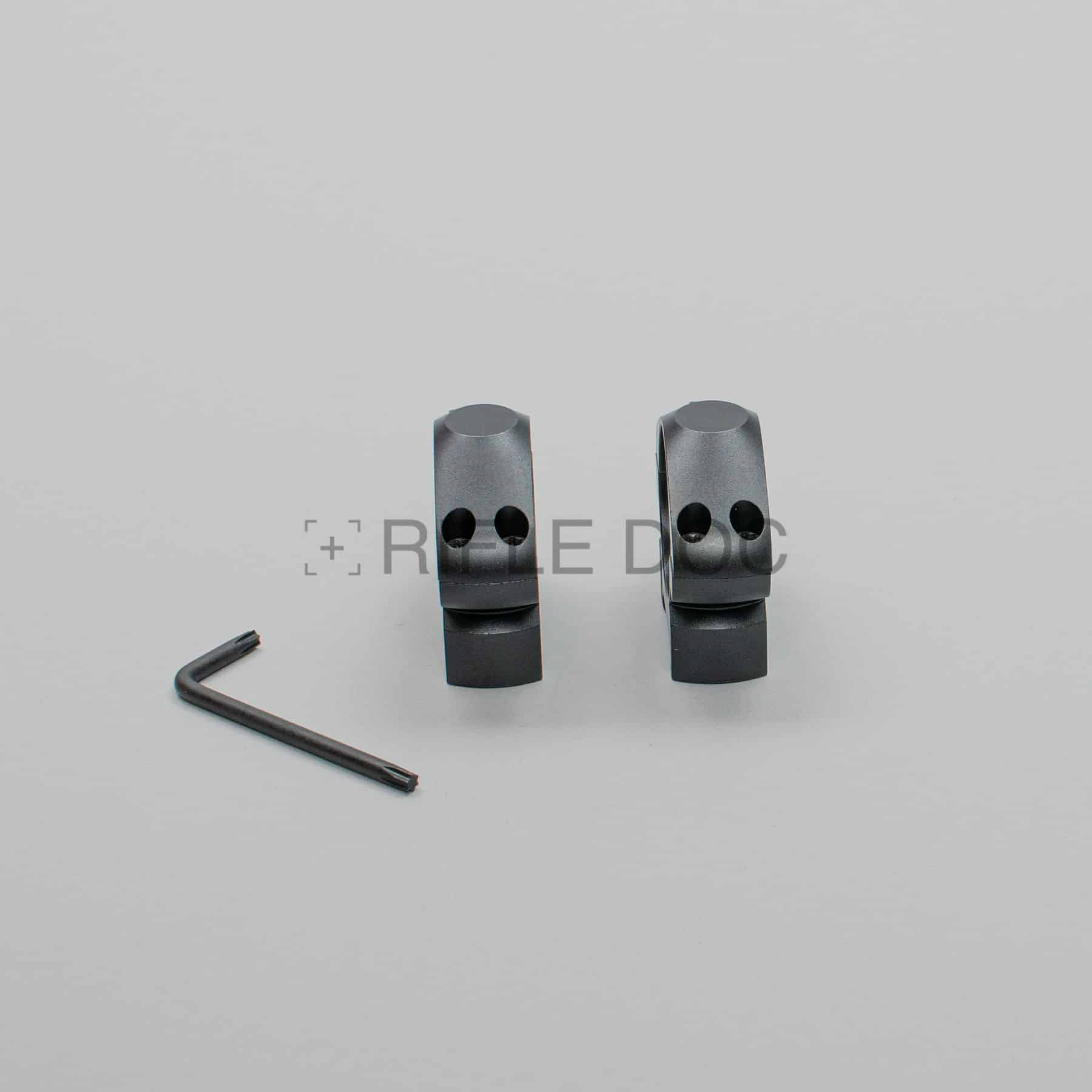 Stahlmontage Low Profile | 30mm Durchmesser 2-fach verschraubt